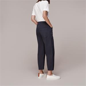 Whistles Tessa Black Casual Trousers